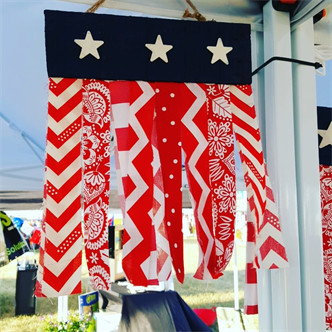 Proud to be an American: Create a Unique Porch Flag – NEW