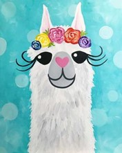 Paint Party! Llama